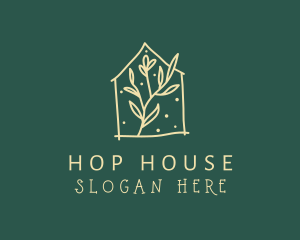 Nature House Plant  logo design