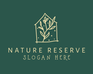 Nature House Plant  logo design