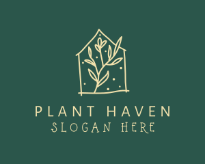 Nature House Plant  logo design