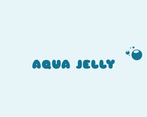 Aqua Washer Bubbles  logo design