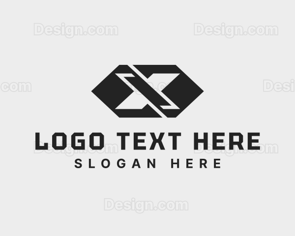 Modern Generic Business Letter X Logo