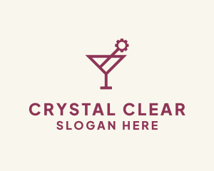 Industrial Cocktail Bar logo design