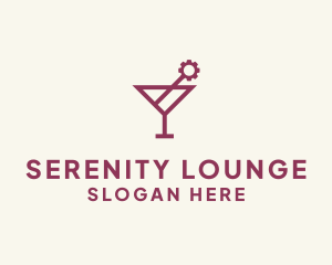 Industrial Cocktail Bar logo design