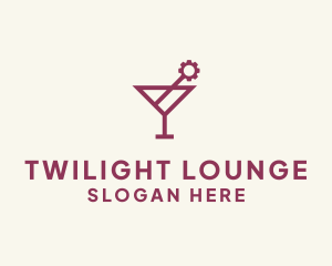 Industrial Cocktail Bar logo design