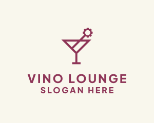 Industrial Cocktail Bar logo design