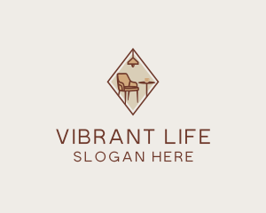 Living Room Furniture logo design