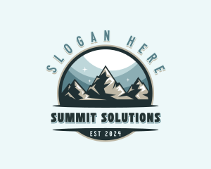 Summit Mountain Trek logo design