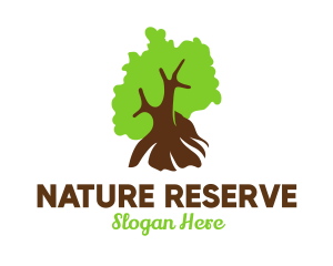 German Nature Tree logo design