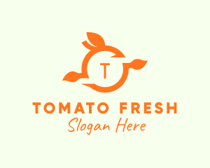 Orange Fruit Fresh Citrus  logo design