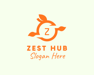 Orange Fruit Fresh Citrus  logo