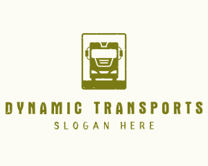 Old Delivery Truck logo design