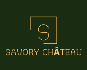 Square Frame Boutique logo design