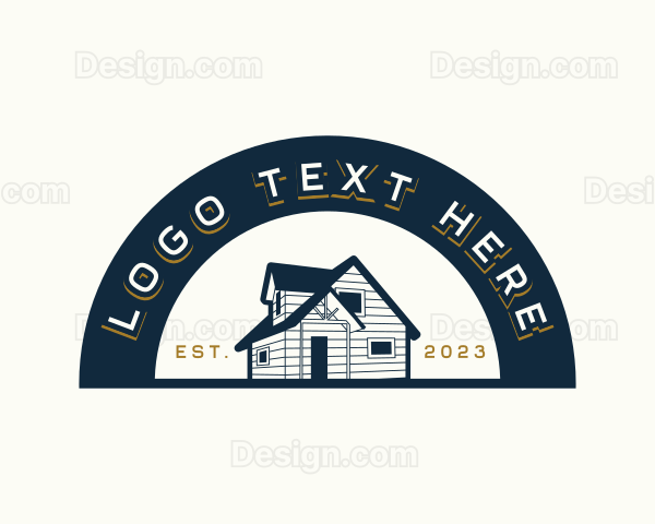 Homestead Cabin Realtor Logo