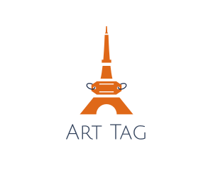 Orange Tower Price Tag logo design