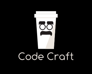 Coffee Cup Cartoon logo