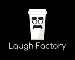 Coffee Cup Cartoon logo