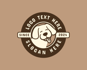 Pet Dog Smile Logo