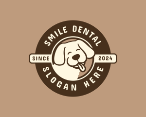 Pet Dog Smile logo design