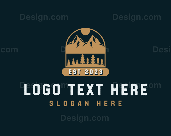 Forest Mountain Outdoor Logo