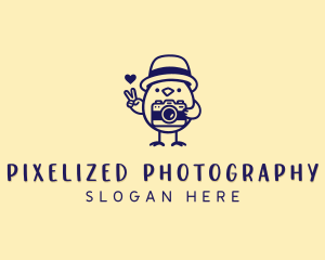 Bird Camera Photography logo design