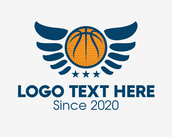 Basketball League logo example 2