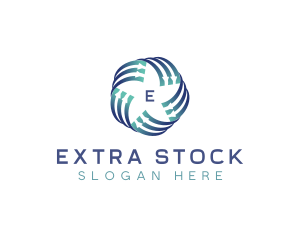 Stocks Financial Analytic  logo design
