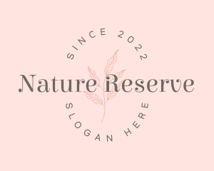 Nature Wellness Spa logo design