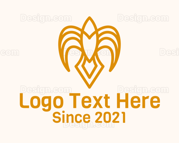 Golden Bird Decor Logo
