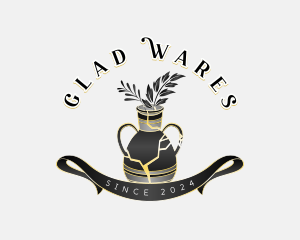 Ceramic Vase Decor Logo