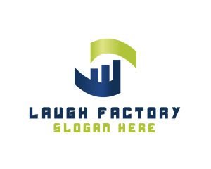 Industrial Factory Building logo design