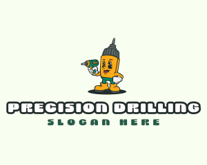 Drill Maintenance Tool logo design