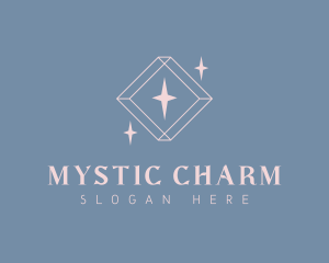 Minimalist Diamond Jewelry logo design