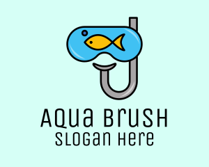 Fish Tank Aquarium logo design