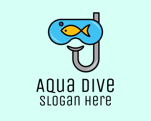 Fish Tank Aquarium logo design