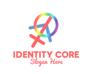 Peace Pride Symbol logo