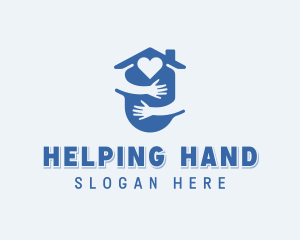 Hands Support Charity logo design