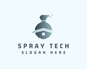 Home Cleaning Spray logo design