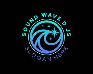 Sea Wave Star logo design