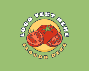 Quirky Tomato Fruit logo