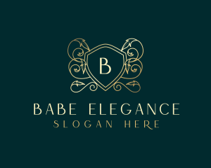 Shield Luxury Elegant logo design