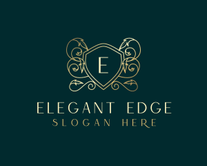 Shield Luxury Elegant logo design