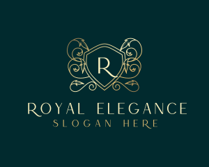 Shield Luxury Elegant logo design