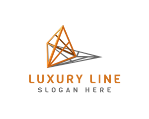 Luxury Pyramid Finance logo design