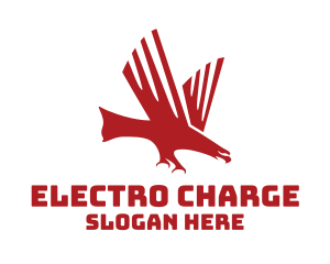 Red Charging Eagle logo