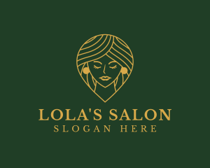 Luxury Beauty Salon logo design