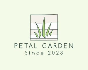 Notepad Grass Mowing logo design