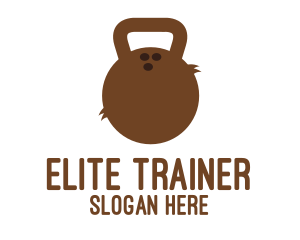 Coconut Kettlebell Weights logo design