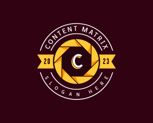 Camera Shutter Photography logo