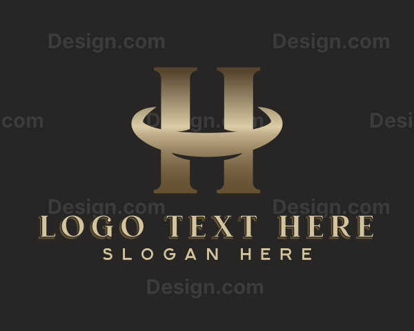 Professional Business Letter H Logo