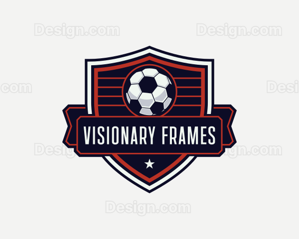 Soccer Sports League Logo